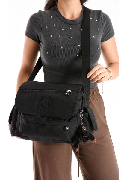 Lüks Figürlü Gösterişli Bol Bölmeli Çapraz Çanta modelleri