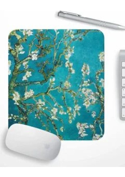 Bahar Desenli Bilek Destekli Mouse Pad Bskbzr