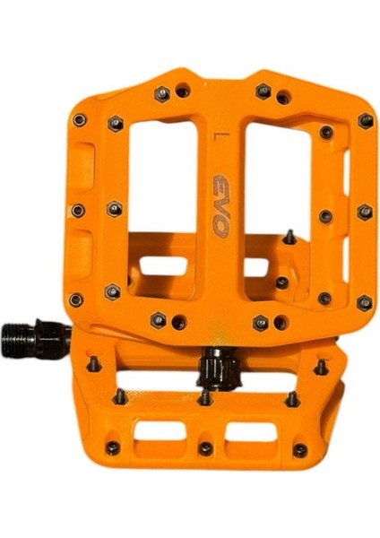 Çivili Platform Pedal Rulmanlı - Turuncu