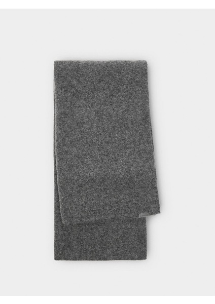 Kenarları Nervürlü Düz Eşarp