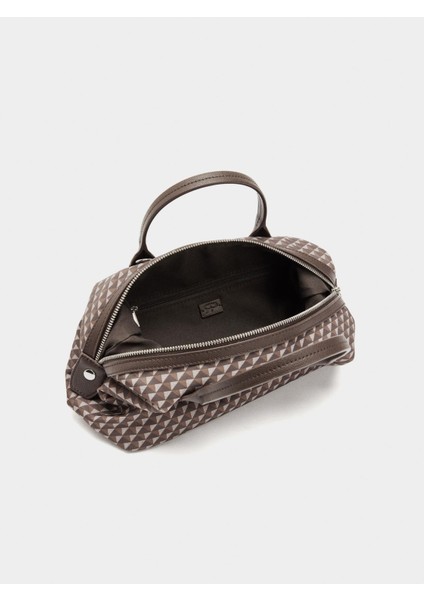 Desenli Teknik Kumaş Tote Çanta fırsatları