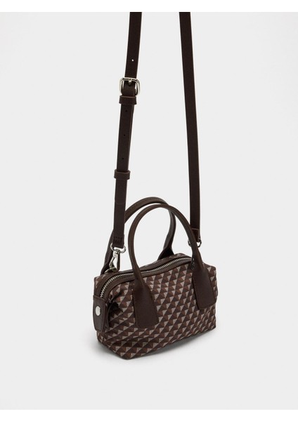 Baskılı Teknik Kumaş Çapraz Çanta modelleri