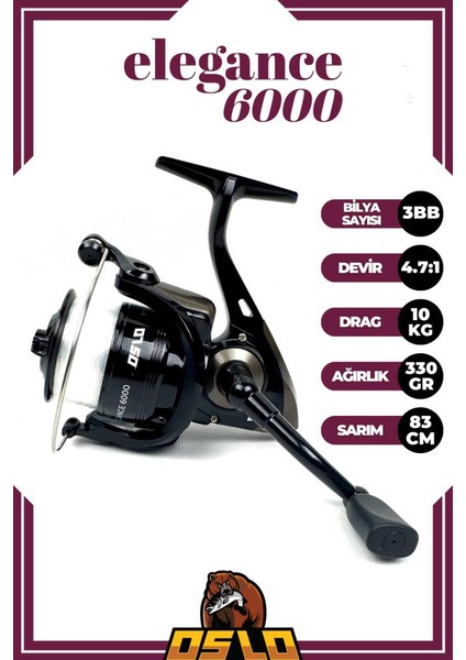 Elegance 6000 300CM 60-120GR Remixon Carbo-X Profesyonel Sazan Kıyı Olta Takımı Seti fiyatları