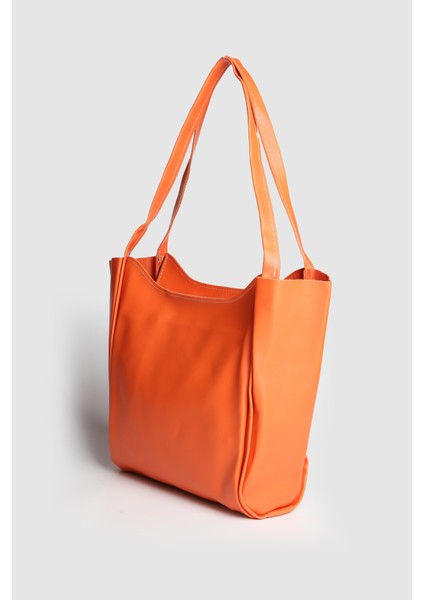 Lagraccio Paris Kadın Carrie Salaş Omuz Çantası Turuncu fırsatları