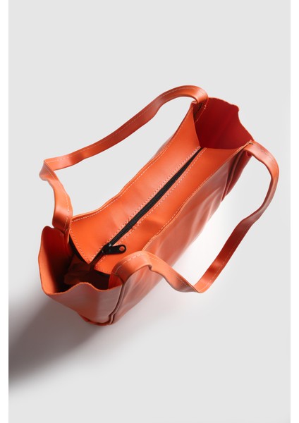 Lagraccio Paris Kadın Carrie Salaş Omuz Çantası Turuncu indirimleri