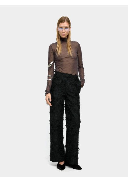 Pamuklu Dokulu Pantolon