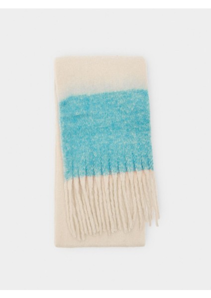 Yünlü Saçaklı Eşarp