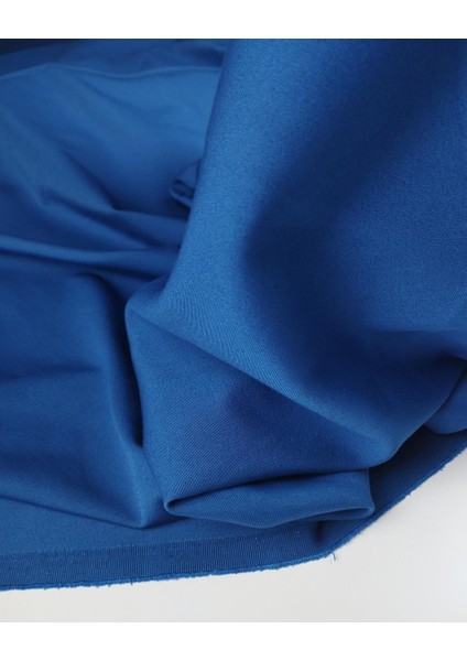 Saks Mavisi Ince Pamuklu Dokuma (En 140 cm x Boy 200 Cm)