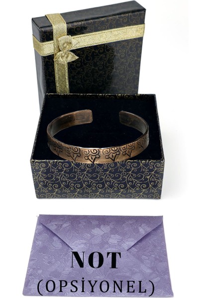 El Yapımı Ayarlanabilir Saf Bakır Bileklik Seti, Bakır Bilezik BB-305 fiyatları