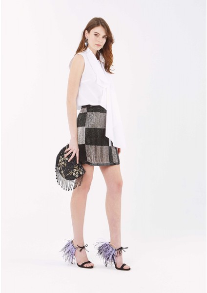 İşlemeli Abiye Kadın Etek Siyah Y9963101_001 fiyatları