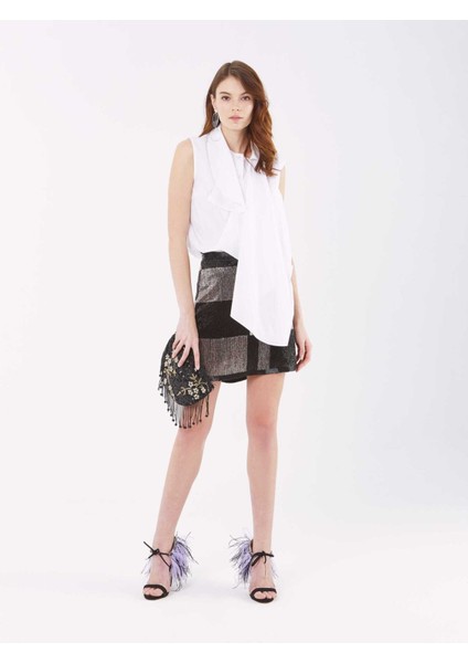 İşlemeli Abiye Kadın Etek Siyah Y9963101_001 fırsatları