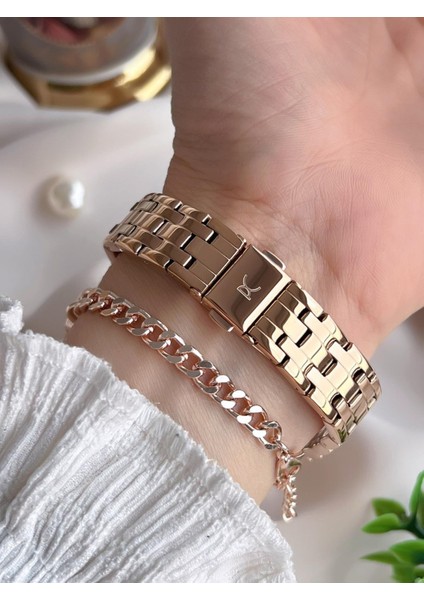 Çelik Kasa ve Kordon 2 Yıl Garantili 3 Atm Suya Dayanıklı Kadın Kol Saati RL.M0001.2 modelleri