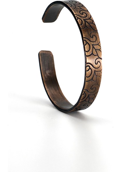 El Yapımı Ayarlanabilir Saf Bakır Bileklik Seti, Bakır Bilezik BB-306 fırsatları