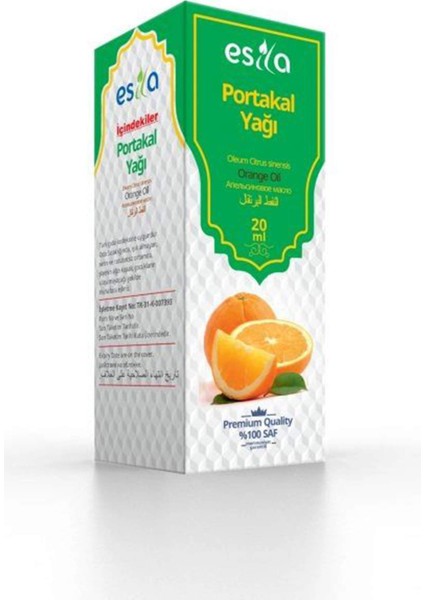 Portakal Yağı 20 Ml.