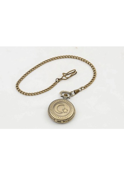 Türk Bayraklı Köstekli Saat ALK2605