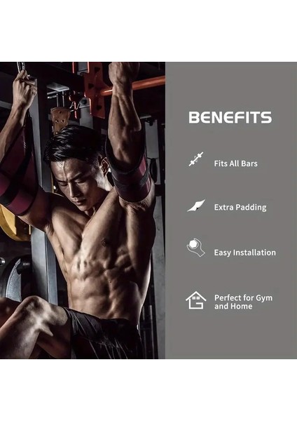 Barfiks Karin Kası Egzersiz Seti. Core ve Alt Karın Antrenmanları Için Dayanıklı Ekipmanı fiyatları