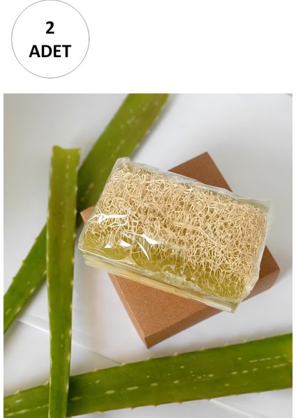 2 Adet Doğal Kabak Lifli Alovera Sabunu fiyatları