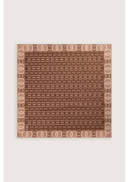 Noor Yolu 2 Tarçın Tivil Ipek Eşarp 90X90 fiyatları