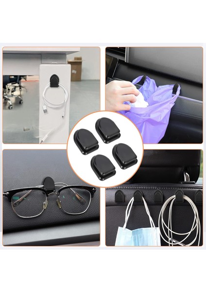 Kablo Düzenleyici Toplayıcı Sabitleyici Yapışkanlı Kablo Tutucu Organizer Askı Kanca 10 Adet modelleri