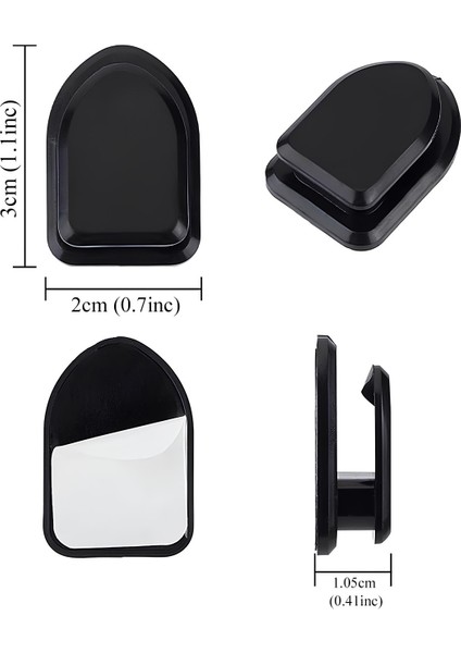 Kablo Düzenleyici Toplayıcı Sabitleyici Yapışkanlı Kablo Tutucu Organizer Askı Kanca 10 Adet fırsatları