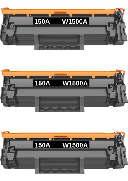 Hp 150A-W1500A Çipli Muadil Toner 3 Adet Hp Laserjet Mfp M141A Hp Laserjet Mfp M141A Mfp M111A Mfp M111W Yazıcılara Uyumlu