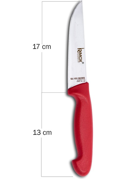 Silver Serisi Kasap ve Ev Mutfak Bıçağı Çelik Kasap No:2