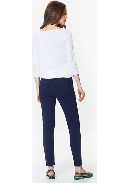Pamuklu Pantolon Lacivert Y1751105_015 modelleri