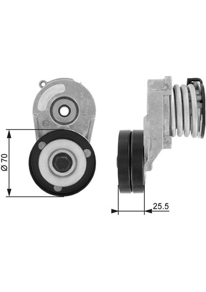 ALTERNATÖR GERGİ RULMANI KÜTÜKLÜ ASTRA G-H-COMBO-CORSA C-MERIVA 1.7CDTI-1.7DTI 165 2000 97184929 1204641 1204853 97222553