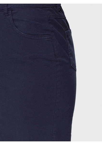 Yırtmaç Detaylı Mini Etek Lacivert K1856103_015 fırsatları