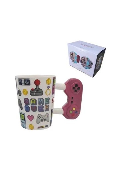 Pembe Kulplu Game-Over-Mug