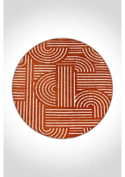 Revna Yuvarlak Halı | Yıkanabilir, Kaymaz Taban, Modern Salon ve Mutfak Halısı fırsatları