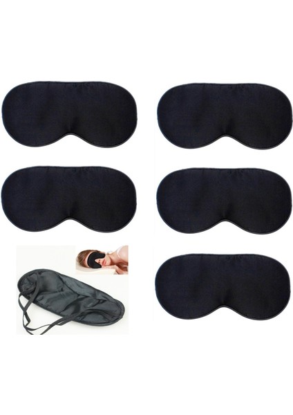 Uyku Maskesi - Göz Bandı 5 Adet