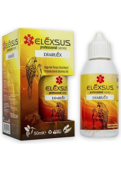 Muhabbet Kuşları Için Bağırsak Florası Düzenleyici - Elexsus Diarlex fiyatları