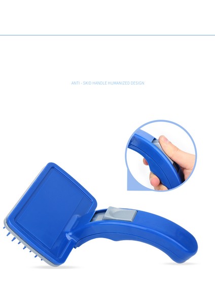 Düğmeli Kendini Temizleyen Fırça - Evcil Hayvan Tüy Tarağı fırsatları