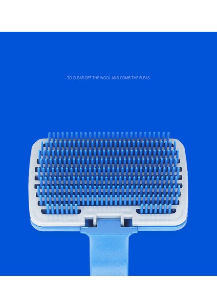 Düğmeli Kendini Temizleyen Fırça - Evcil Hayvan Tüy Tarağı indirimleri