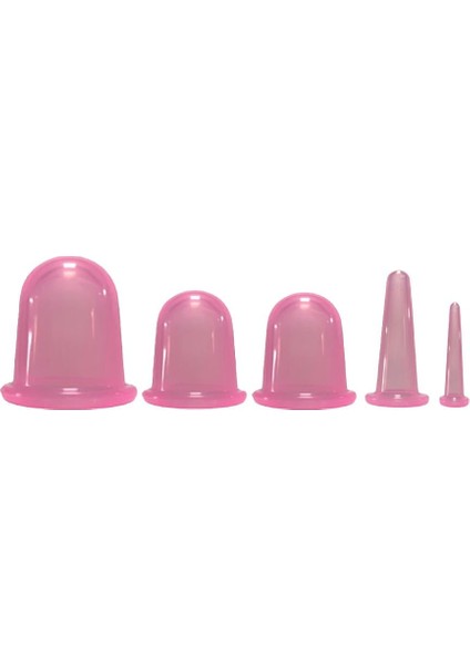 Hacamat Kupası Seti Silikon - 5li Set - Selülit Masaj Seti fiyatları
