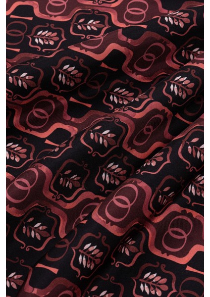 Girdap Bordo Tivil Ipek Eşarp 95X95 fırsatları