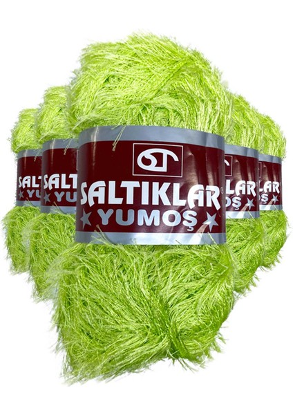 5 Adet Yumoş Sakallı El Örgü Ipi Yünü 105