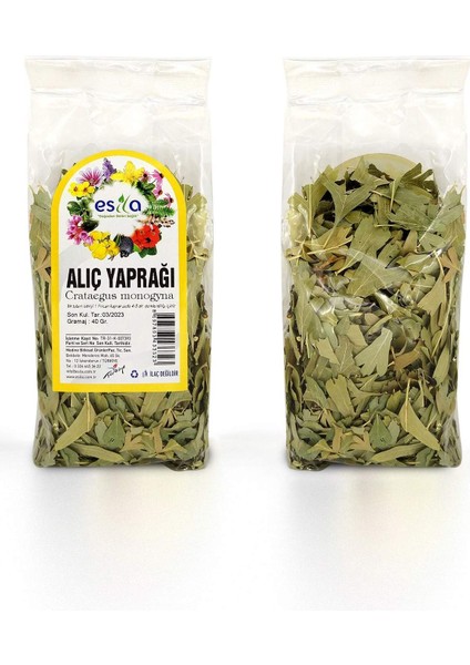 Poşet Alıç Yaprağı 40 Gr.