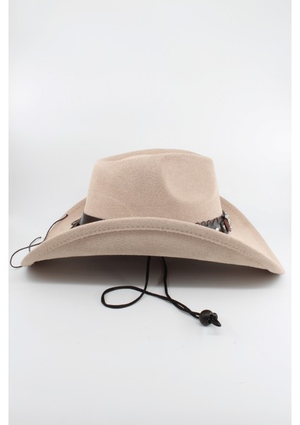 Unisex Kovboy Şapka – Ayarlanabilir Ip Detaylı, Deri Tokalı Western Şapka modelleri