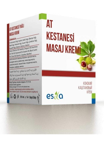 At Kestanesi Masaj Kremi 210 Ml.