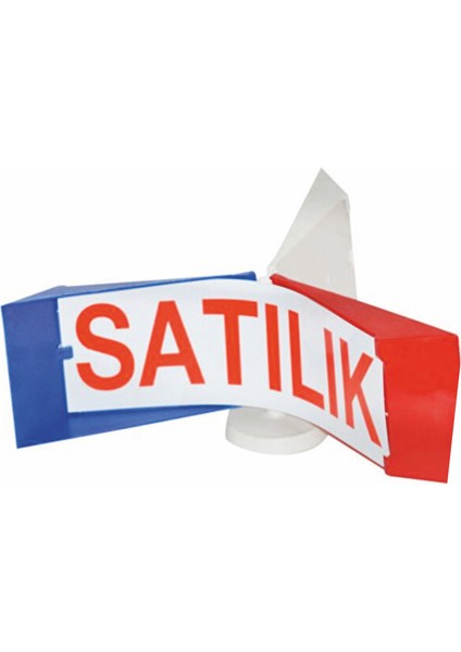 Oto Üstü Rüzgar Gülü Fırfır Tabela Satılık-Kiralık Çift Taraflı Sabit ayak dönmez fiyatları