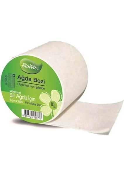 Biowax Ağda Bezi 10 Metre Rulo