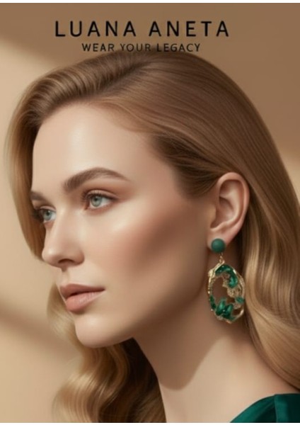 -Vintage Küpe, Etnik Bohem Tarzı Sallanan Küpeler fırsatları