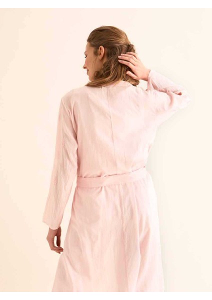 İşlemeli Açık Kimono Pembe Y9962101_038 indirimleri