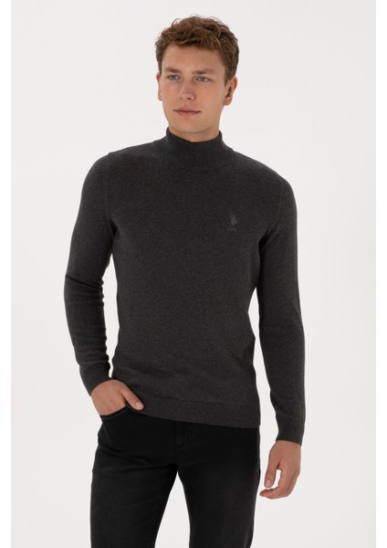 Erkek Antrasit Melanj Kazak /triko 50307783-VR081