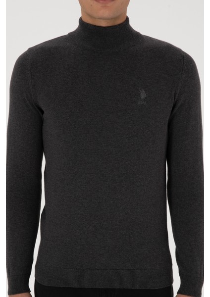 Erkek Antrasit Melanj Kazak /triko 50307783-VR081