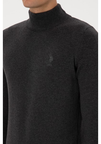 Erkek Antrasit Melanj Kazak /triko 50307783-VR081