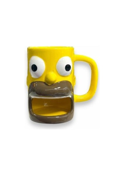 Homer Simpson -Agzi-Acik-Mug