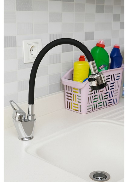 Premium 2 Fonksiyonlu Silikon Musluk Başlığı – Su Tasarruflu ve Döner Başlık modelleri